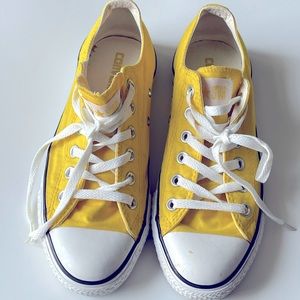 Yellow Converse All-Stars Sneakers Low-top